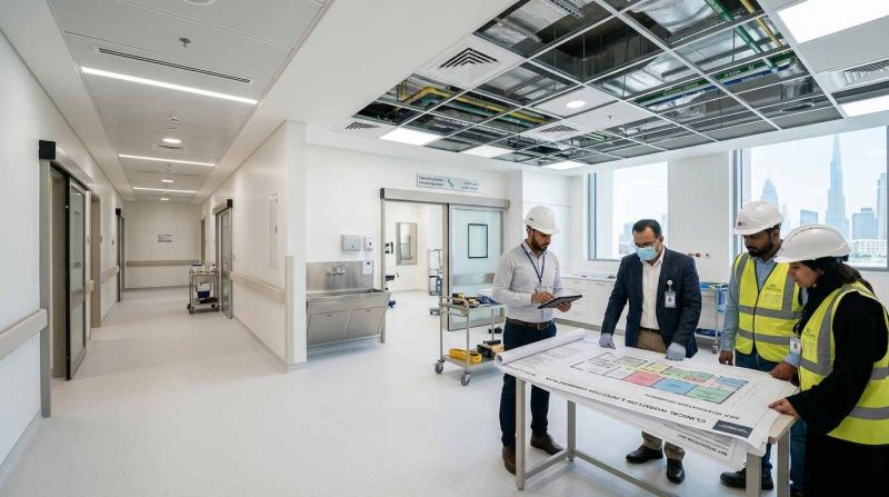 Why Medical Facility Fit-Out in the UAE Is a Compliance Project, Not Just an Interior Job